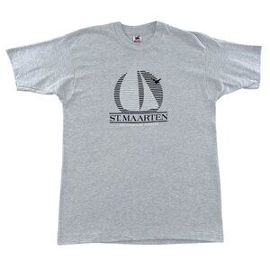 Vintage St. Maarten Netherlands Antilles 90's/00's Single Stitch T-Shirt Large